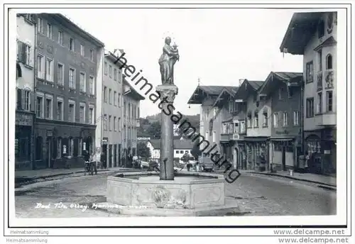 Bad Tölz - Marienbrunnen - Foto-AK