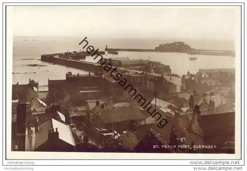 Guernsey - St. Peter Port - Foto-AK ca. 1920