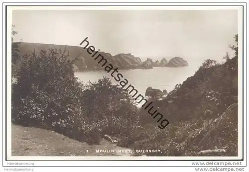 Guernsey - Moulin Huet - Foto-AK ca. 1920