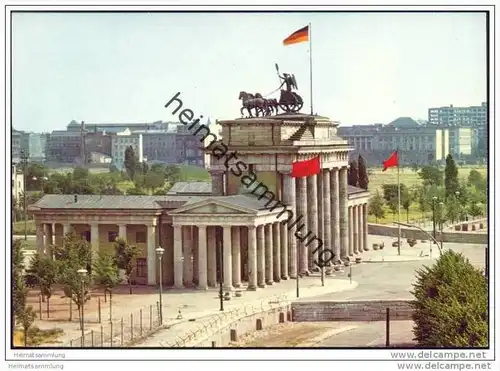Berlin - Mauer - Brandenburger Tor