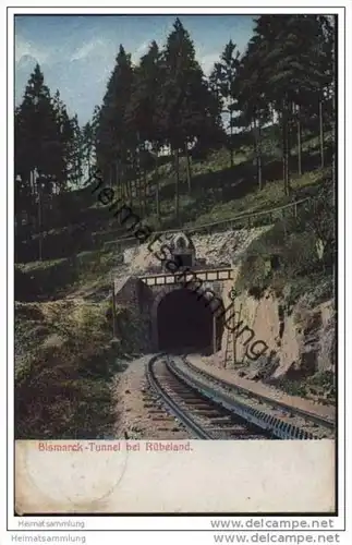 Rübeland - Bismarck-Tunnel - Harz-Zahnrad-Bahn