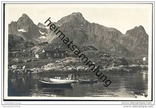 Lofoten - Foto-AK 30er Jahre