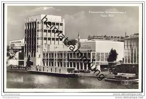 Paris - Exposition Internationale 1937 - Pavillon de L'Italie - Foto-AK