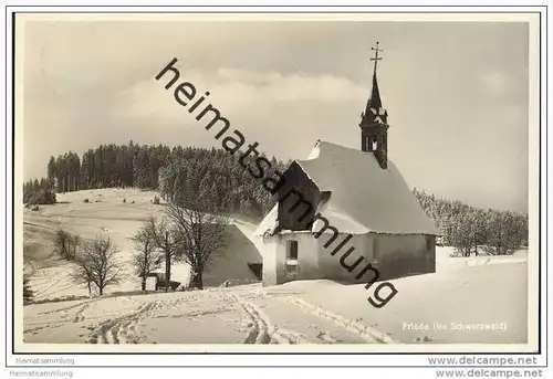 Martinskapelle bei Furtwangen - Inhaber Linus Kern - Foto-AK