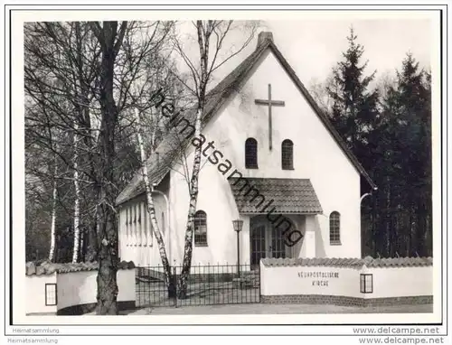 Wedel - Neuapostolische Kirche - Rissenerstrasse 23 - Foto-AK Grossformat