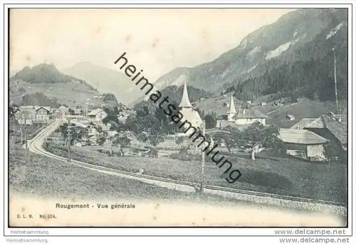 Rougemont - vue generale ca. 1910