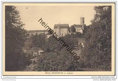 Kohren-Sahlis - Burg Gnandstein