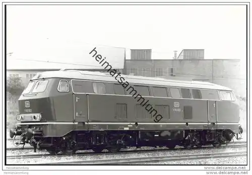 Lokomotive V160 093 - Foto 12cm x 17cm 60er Jahre