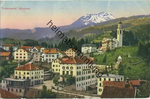 Tiefenkastel - Albulatal - Verlag Engadin Press Co. Samaden und St. Moritz