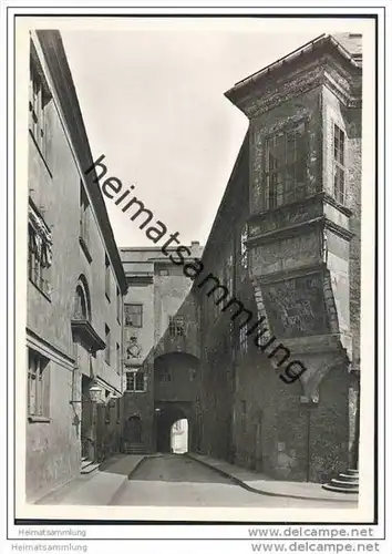 Königsberg - Schloss - Haupttor Hofseite - Foto-AK Grossformat