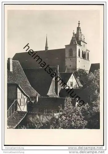 Zerbst - Nikolaikirche - Foto-AK Grossformat