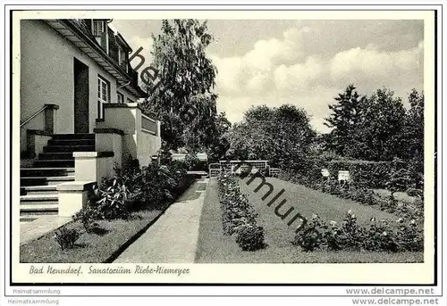 Bad Nenndorf - Sanatorium Riebe-Niemeyer
