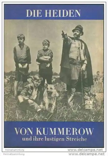 FILM FÜR SIE - Progress-Filmprogramm 7/68 - Die Heiden von Kummerow und ihre lustigen Streiche
