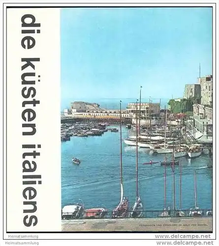 Die Küsten Italiens 60er Jahre - 32 Seiten mit über 50 Abbildungen