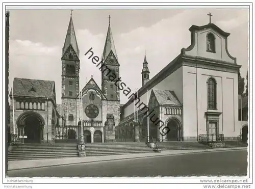 Werl - Basilika - Foto-AK Grossformat