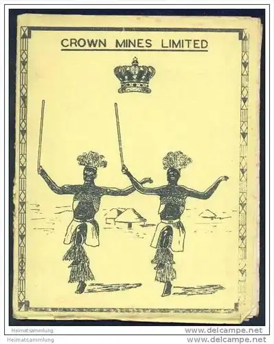Crown mines Limited - Programmheft vom 6. 7. 58 - Inter Tribal Dance - these are staged primarily for the recreation