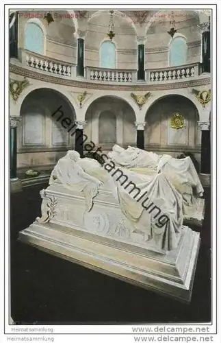 Potsdam - Sanssouci - Mausoleum - Kaiser Friedrich 30er Jahre