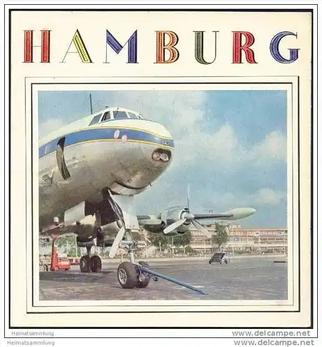 Hamburg 1958 - 12 Seiten mit 15 Abbildungen - leichte Gebrauchsspuren