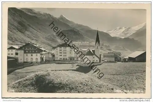Ober-Gurgl - Gasthaus Pension Fender - Hotel Gurgl - Foto-AK - Verlag Much Heiss' Nachf.  Innsbruck 40er Jahre