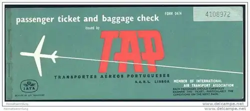 TAP - Transportes Aereos Portugueses 1967