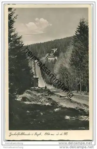 Zackelfallbaude - Riesengebirge - Foto-AK 30er Jahre