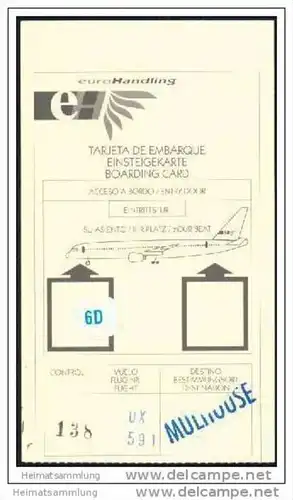 Boarding Pass - Iberia - EuroHandling