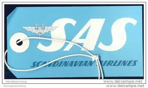 Baggage strap tag - SAS Scandinavian Airlines