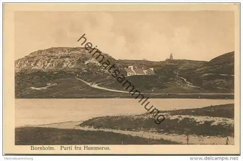 Bornholm - Parti fra Hammerso - Verlag Knud Jorgensen Ronne ca. 1914