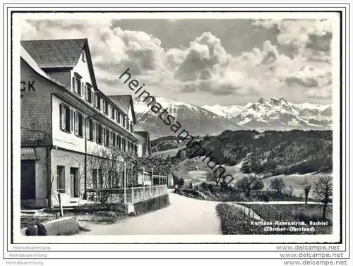 Hinwil - Kurhaus Hasenstrick am Bachtel - Foto-AK Grossformat