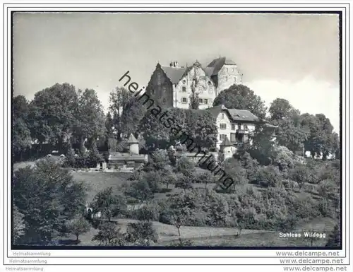 Schloss Wildegg - Foto-AK Grossformat