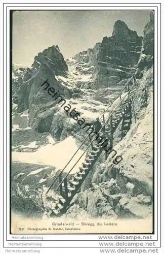 Grindelwald - Bäregg - die Leitern