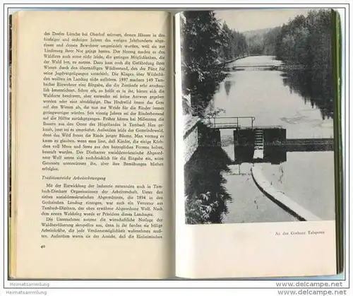Tambach-Dietharz 1960 - Städte und Landschaften Heft 2 - 72 Seiten mit Zeichnungen und Fotos