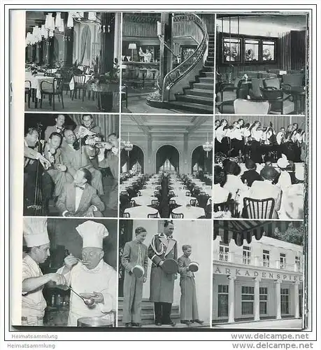 Travemünde 1955 - 32 Seiten mit 53 Abbildungen - 24 Seiten Unterkunfts-Verzeichnis
