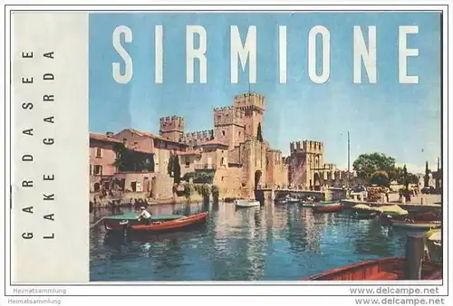 Sirmione 1959 - Gardasee - 12 Seiten mit 12 Abbildungen