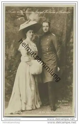 Deutsches Reich - Prinz und Prinzessin August Wilhelm von Preussen