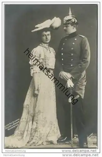 Deutsches Reich - Prinz Eitel Friedrich - Prinzessin Sophie Charlotte von Preussen