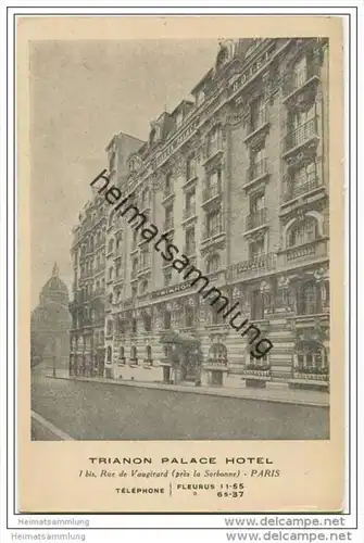 Paris - Trianon Palace Hotel - 1 bis, Rue de Vaugirard