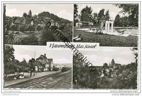 34311 Naumburg - Mehrbild - Bahnhof - Freibad - Gesamtansicht