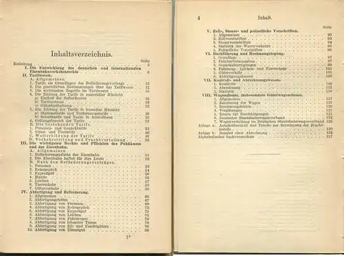 Sammlung Göschen - Der Eisenbahnverkehr von Theodor Wilbrand 1912 - 144 Seiten mit 28 Abbildungen - Verlag G. J. Göschen