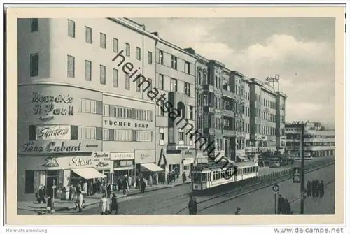 Berlin im Wiederaufbau - Joachimstaler Straße - Straßenbahn