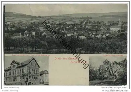 Usingen - Eschbach - Gasthaus zum deutschen Kaiser Besitzer Wilhelm Saitenberger