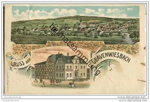 Grävenwiesbach - Gasthaus zum Löwen von Carl Born