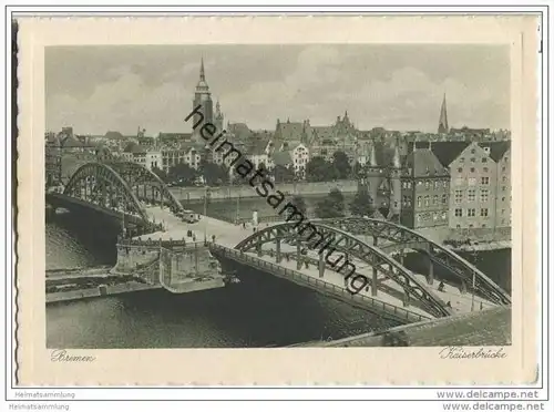 Bremen - Kaiserbrücke - 30er Jahre