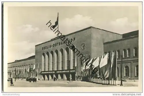 Berlin - Ostbahnhof - Foto-AK 50er Jahre