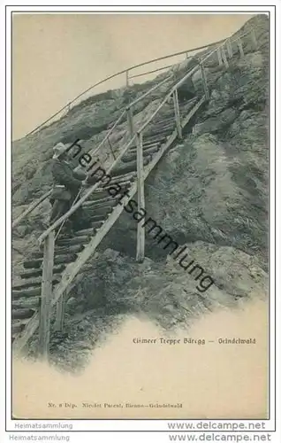 Eismeer - Treppe Bäregg - Grindelwald ca. 1910