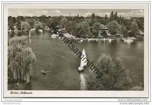 Berlin-Spandau - Stössensee - Foto-AK 50er Jahre