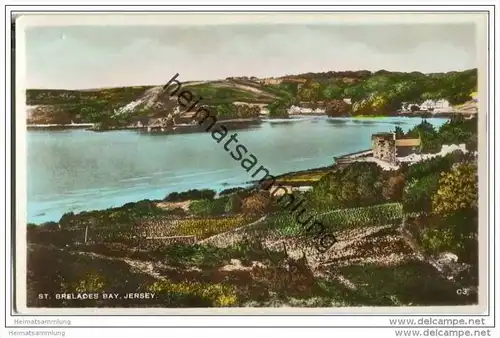 Jersey - St. Brelades Bay - Foto-AK 30er Jahre