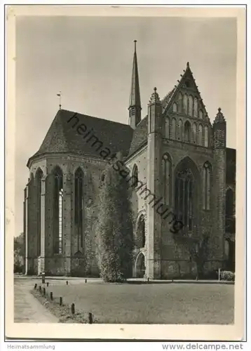 Chorin - Ehemaliges Zisterzienserkloster - Foto-AK Grossformat - Deutscher Kunstverlag Berlin gel. 1941