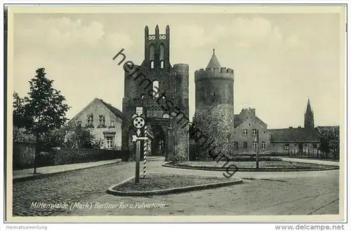 Mittenwalde - Berliner Tor - Pulverturm