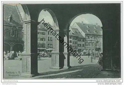 Freiburg - Münsterplatz - Badenfrankatur